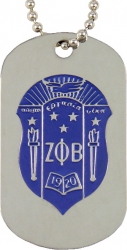 View Buying Options For The Zeta Phi Beta Double Sided Dog Tag