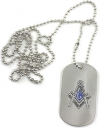 View Product Detials For The Mason Double Sided Dog Tag