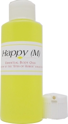 View Buying Options For The Happy - Type C For Men Scented Body Oil Fragrance