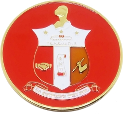View Buying Options For The Kappa Alpha Psi Classic Round Car Badge