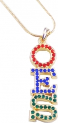 View Buying Options For The Order Of The Eastern Star Austrian Crystal Pendant Necklace