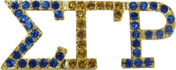 View Product Detials For The Sigma Gamma Rho Austrian Crystal Lapel Pin