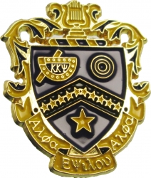 View Product Detials For The Kappa Kappa Psi Shield Lapel Pin