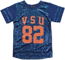 View Buying Options For The Big Boy Virginia State Trojans S2 Ladies Sequins Tee