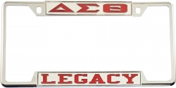 View Buying Options For The Delta Sigma Theta Legacy License Plate Frame