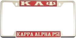 View Buying Options For The Kappa Alpha Psi Classic License Plate Frame