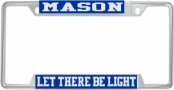 View Buying Options For The Mason Let There Be Light License Plate Frame