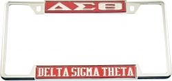 View Buying Options For The Delta Sigma Theta Classic License Plate Frame