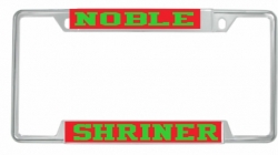 View Buying Options For The Shriner Noble License Plate Frame