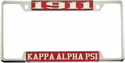 View Buying Options For The Kappa Alpha Psi® 1911 License Plate Frame