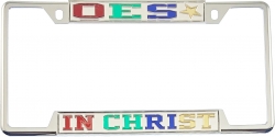 View Buying Options For The Eastern Star In Christ License Plate Frame