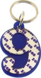View Buying Options For The Zeta Phi Beta Color Mirror Line #9 Keychain