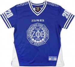 View Buying Options For The Big Boy Zeta Phi Beta Centennial Divine 9 S14 Ladies Football Jersey