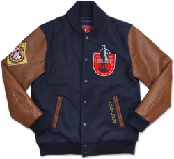 View Buying Options For The Big Boy Negro League Baseball Centennial Varsity Mens Wool Jacket