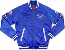 View Buying Options For The Big Boy Negro League Baseball Centennial Satin Mens Baseball Jacket