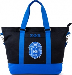 View Buying Options For The Big Boy Zeta Phi Beta Divine 9 S6 Canvas Tote Bag