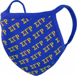 View Buying Options For The Big Boy Sigma Gamma Rho Divine 9 S1 Printed Face Mask w/Filter Pocket [Pre-Pack]