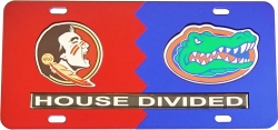 View Buying Options For The Florida State + Florida House Divided Split License Plate Tag