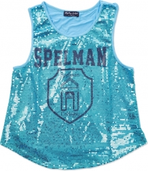 View Buying Options For The Big Boy Spelman College S2 Ladies Sequins Tank Top