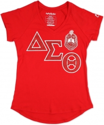 View Buying Options For The Big Boy Delta Sigma Theta Divine 9 V-Neck Ladies Tee