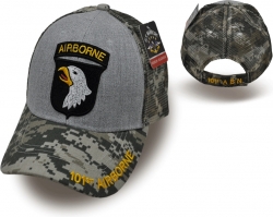 View Buying Options For The 101st Airborne Camo Meshback Mens Cap