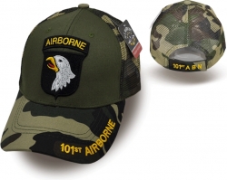 View Buying Options For The 101st Airborne Camo Meshback Mens Cap