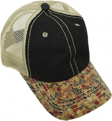 View Buying Options For The Plain Pigment Cork Flower Bill Ladies Cap