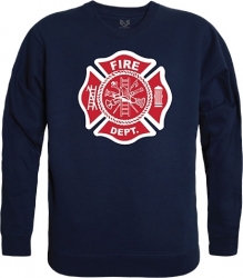 View Buying Options For The RapDom Fire Department Graphic Mens Crewneck Sweatshirt