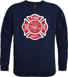 View Buying Options For The Rapid Dominance Fire Department Graphic Mens Crewneck Sweatshirt