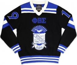 View Buying Options For The Big Boy Phi Beta Sigma Divine 9 S4 Mens V-Neck Heavy Sweater