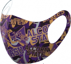 View Buying Options For The Big Boy Alcorn State Braves S1 Summer Poly Fashion Face Mask