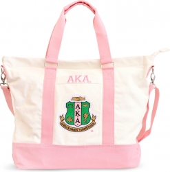 View Buying Options For The Big Boy Alpha Kappa Alpha Divine 9 S6 Canvas Tote Bag