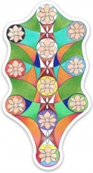 View Buying Options For The Kabbalah Tree of Life Color Sticker [Pre-Pack]