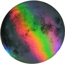 View Buying Options For The The Moon, Holographic Color Sticker [Pre-Pack]