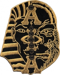 View Buying Options For The Alpha Phi Alpha Half Sphinx Half Ape Head Iron-On Patch