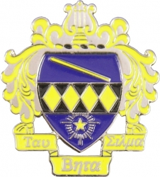 View Buying Options For The Tau Beta Sigma Crest Lapel Pin