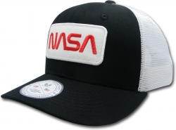 View Buying Options For The RapDom Worm NASA Patch Trucker Mens Cap
