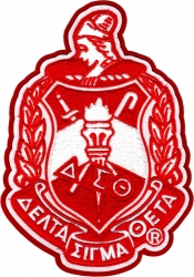 View Buying Options For The Delta Sigma Theta Crest Chenille Sew-On Patch