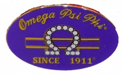View Product Detials For The Omega Psi Phi Que Since 1911 Oval Lapel Pin