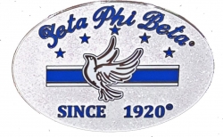 View Buying Options For The Zeta Phi Beta Dove Since 1920 Oval Lapel Pin