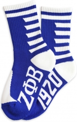 View Buying Options For The Big Boy Zeta Phi Beta Divine 9 S3 Athletic Ladies Socks