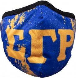 View Buying Options For The Buffalo Dallas Sigma Gamma Rho Letters With Pattern Face Mask [Pre-Pack]