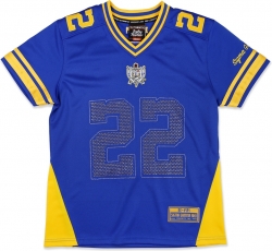 View Buying Options For The Big Boy Sigma Gamma Rho Divine 9 Rhinestud S13 Ladies Football Jersey
