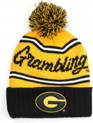 View Buying Options For The Big Boy Grambling State Tigers S252 Mens Beanie Hat With Ball