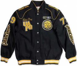 View Buying Options For The Big Boy Arkansas at Pine Bluff Golden Lions S6 Mens Racing Twill Jacket
