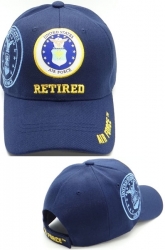 View Product Detials For The Air Force Retired Shadow Mens Cap