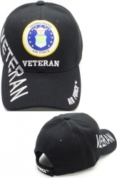 View Buying Options For The Air Force Emblem Veteran Shadow Text Mens Cap
