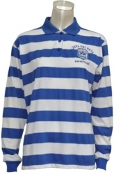 View Buying Options For The Buffalo Dallas Zeta Phi Beta Rugby Style Striped Polo Womens Tee