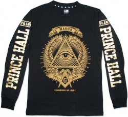 View Buying Options For The Big Boy Prince Hall Mason Divine Mens Long Sleeve Tee