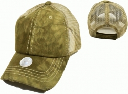 View Buying Options For The Plain Tie Dye Mens Meshback Cap